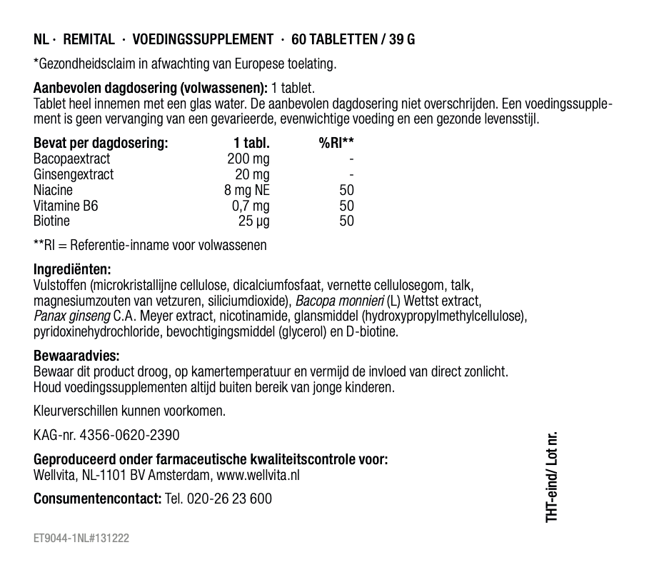 Remital productverpakking