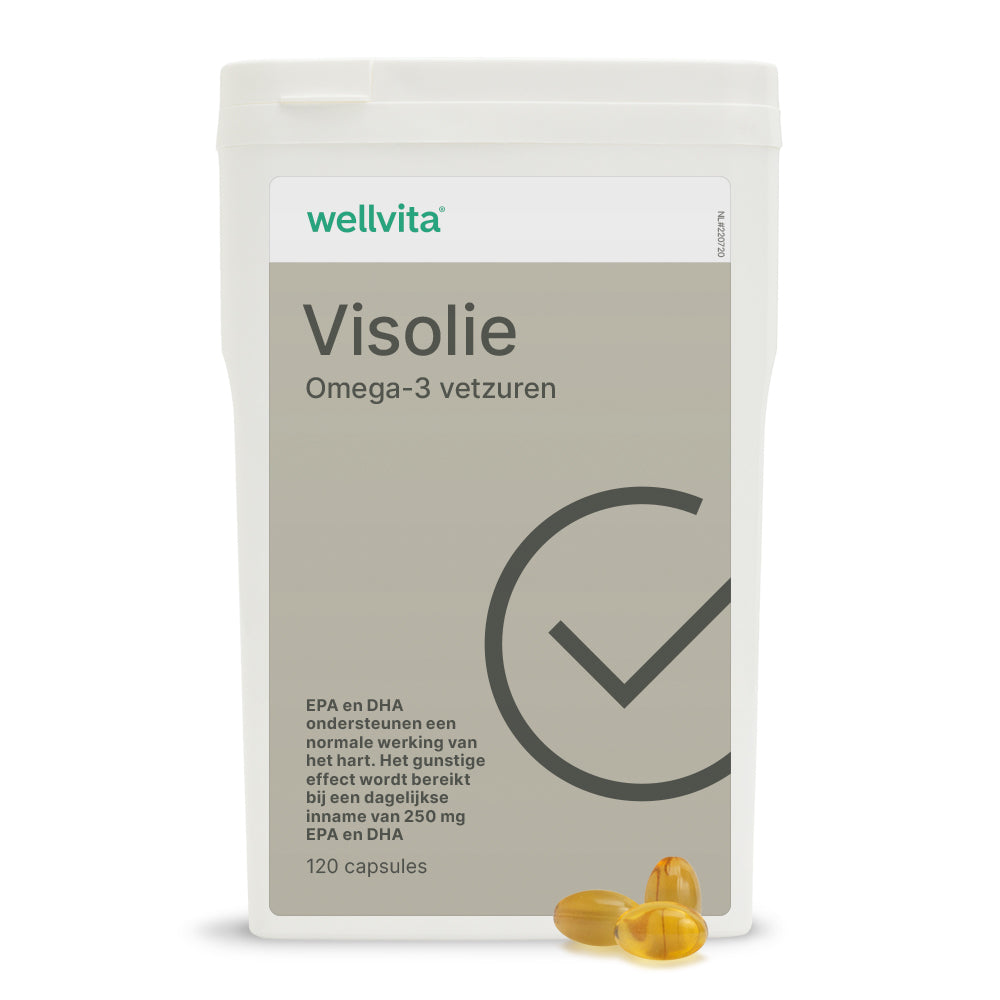 Gratis Visolie productverpakking